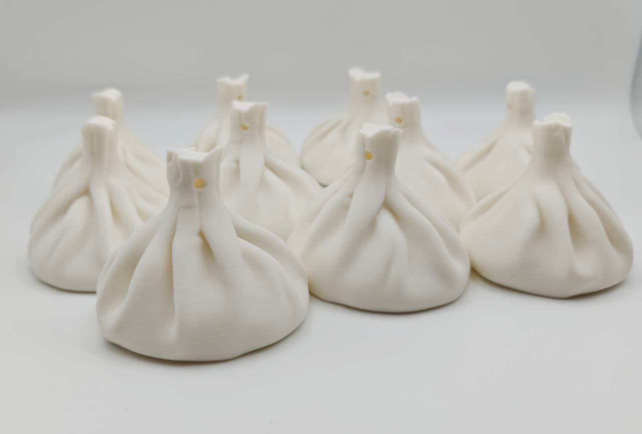 3д модель хинкали для оформления ресторана