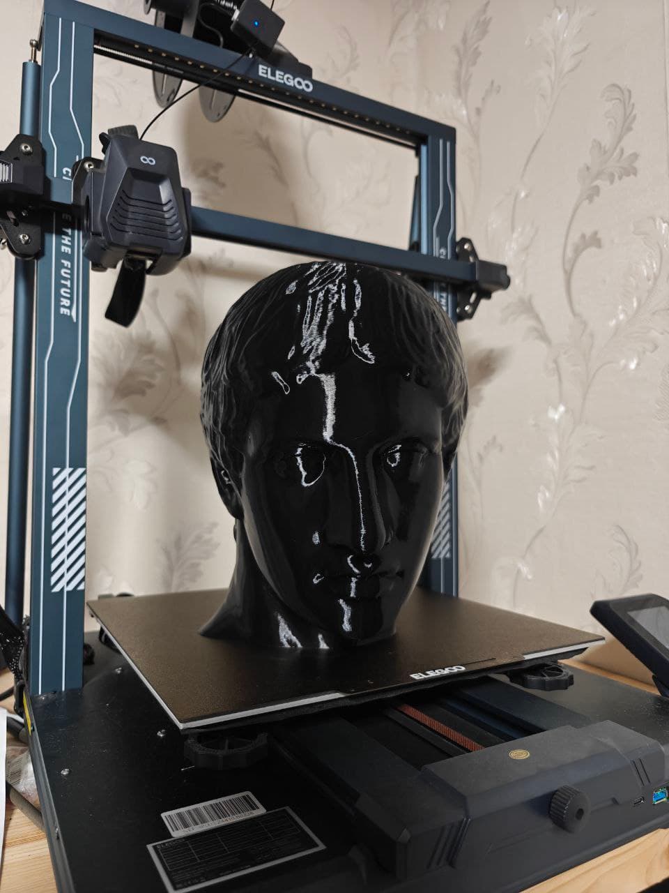 Моделирование и печать 3D бюста Аполлона в Москве
